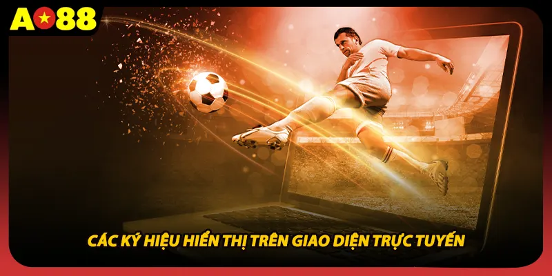 Các ký hiệu hiển thị trên giao diện trực tuyến