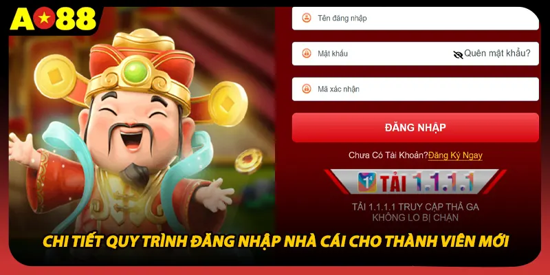 Chi tiết quy trình đăng nhập nhà cái cho thành viên mới