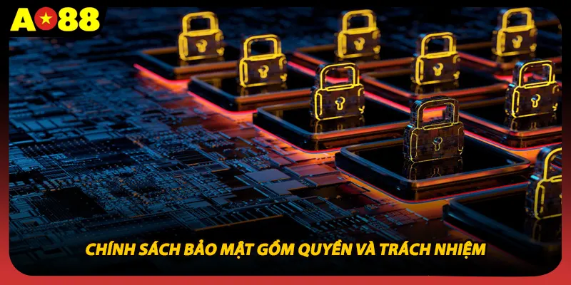 Chính sách bảo mật gồm quyền và trách nhiệm